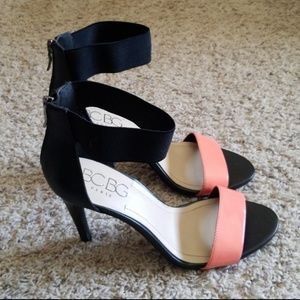 BCBG PARIS fanita heels.